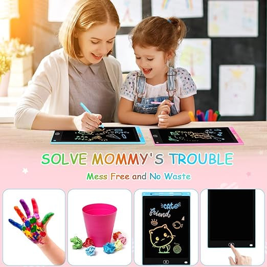 12 Inch LCD Writing Tablet for Kids – Erasable EWriter Slate | Digital Drawing Pad & Handwriting Board – 1ZERO10